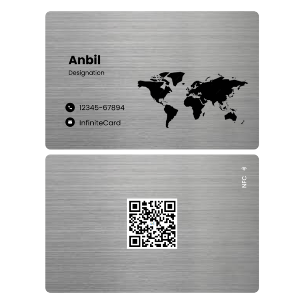 business cards with a qr code