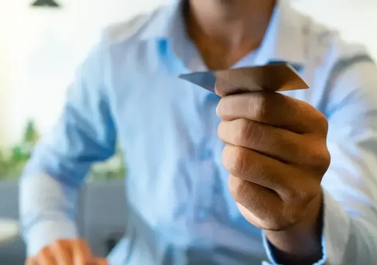 How to make a business card